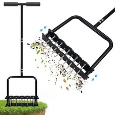 Aerifizierer Rasenbelüfter Aerifiziergabel Vertikutierer Rasen sanden Rasenlüfte