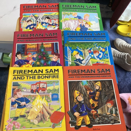 Vintage fireman sam book - vintage,