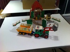 Playmobil Bauernhof, Farm, Traktor, Erntewagen, Heuwagen Tiere