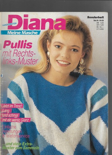 Strickheft diana meine masche - meine,