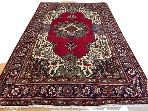 Perserteppich tabriz rot - perserteppich,