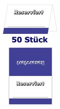 50 x Tischkarten