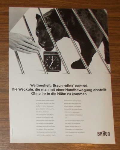 Seltene werbung braun reflex - seltene,