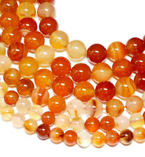 Karneol Perle Kugel glanz