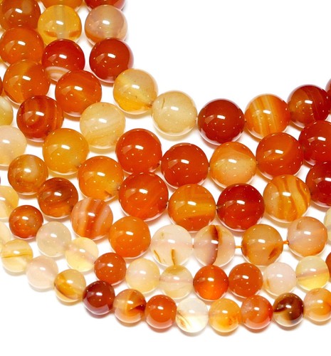 Karneol perle kugel glanz - perle,