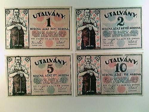Notgeld ungarn - notgeld,