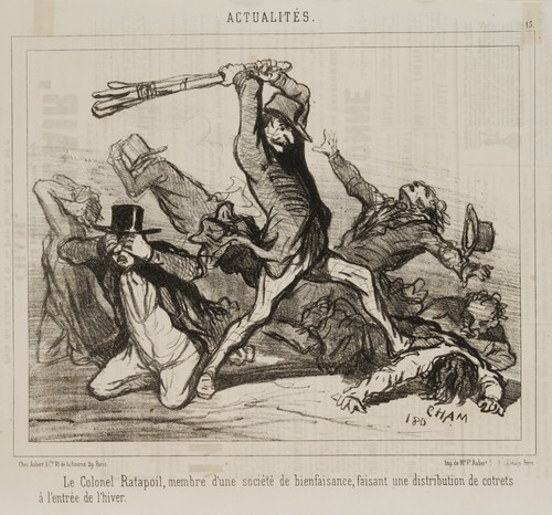 Cham karikatur - cham, (1819-1879),
