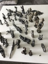 Sammler Figuren, Metallfiguren, Zinnfiguren, 6,5 Kg Metallschrott