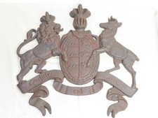 Wappen Württemberg Eisen Gusseisen "Furchtlos und Trew" !