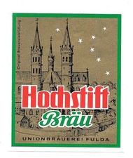 Bieretikett Union-Brauerei