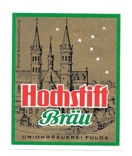 Bieretikett union brauerei - bieretikett, union-brauerei