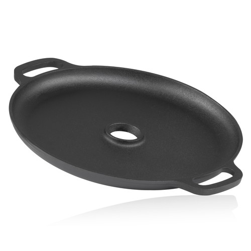Gusseisen plancha ø34 cm - gusseisen, Ø34,5