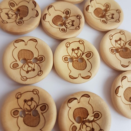 Teddybär knöpfe aus - teddybär, |
