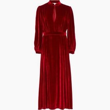 Damen Samt Weihnachtsfeier