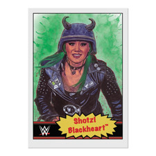 Topps Wrestling WWE Living Set - Card 87 - Shotzi Blackheart