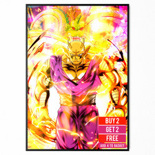 Dragon Ball z Poster Orange