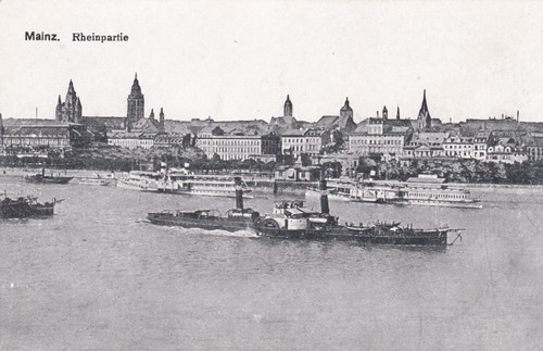 1919 deutsches reich mainz - 1919, ak