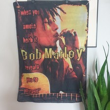 Bob Marley Fahne Flagge Vintage