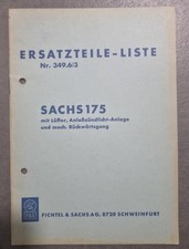 Ersatzteilliste Sachs 175