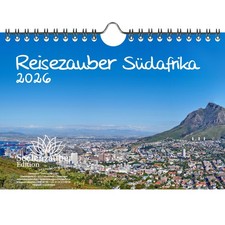 Reisezauber Südafrika DIN A5 Kalender für 2026 Afrika Landschaft Reise Tiere Url