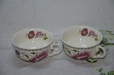 2 x Spode plum Rose Teetasse 5,5 x 10 cm gebraucht