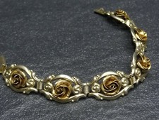 altes goldenes Rosen Blüten