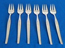 R&B Robbe & Berking City 6 Kuchengabeln  ca.  15 cm 90er  Art. 1729/11.25