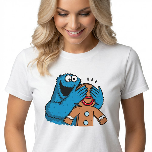 Cookie monster lebkuchen - cookie,