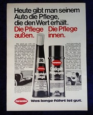 Caramba Pflegemittel, originale Werbung aus 1983   Cockpit Spray