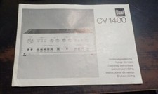 DUAL CV1400 Lautsprecherboxen Broschüre Musiksystem Handbuch Retro Vintage