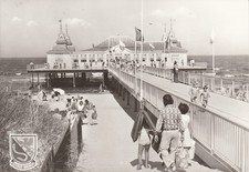 (24153) AK DDR Usedom Ahlbeck Wappen