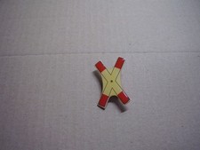 Anstecknadel Andreaskreuz mit Blinklicht