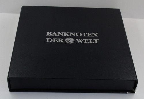 Sammelmappe 62x banknoten der - banknoten,