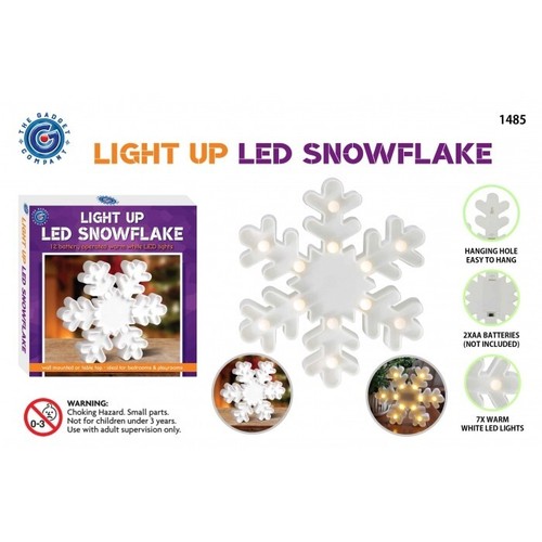 Schneeflocke led nachtlicht - schneeflocke,
