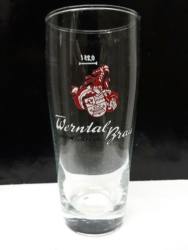 Brauereiglas werntal bräu - brauereiglas, "werntal