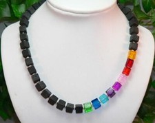 Halskette Würfelkette Würfel