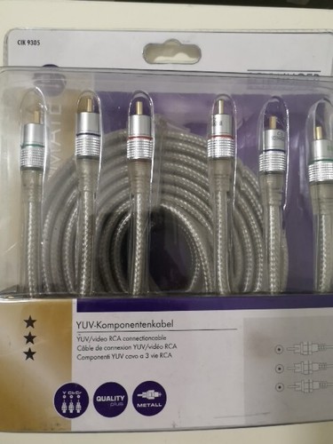 Yuv rgb komponenten kabel - 5m,