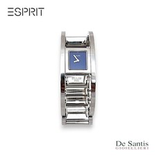 Esprit Damenuhr Stahl blaues