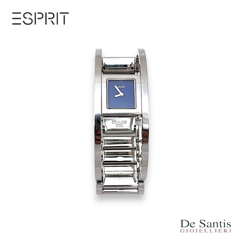 Esprit damenuhr stahl - stahl, blaues
