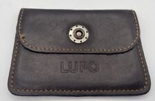 WOLF BARCELONA KARTENETUI BRAUN 10X7 cm CA. VINTAGE 2000er Jahre