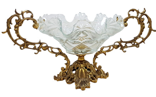 Antike vase kristall bronze - antike,