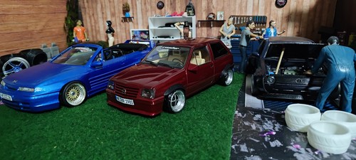 Opel corsa tuning - 1:18,