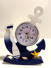 Maritime Deko-Uhr / Anker-Uhr