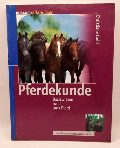 Buch pferdekunde basiswissen - buch, pferdekunde,