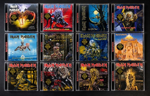 Iron maiden sammlung 12x - iron,