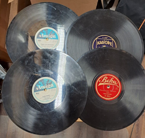 Konvolut schellackplatten 4 - konvolut,