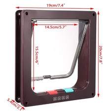 Katzenklappe Hundeklappe M L