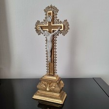 Großes Kreuz 19. Jh. Kruzifix