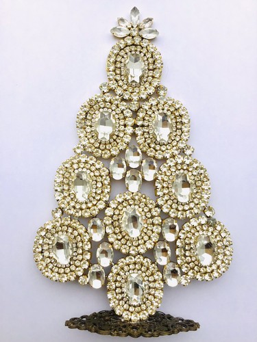 Strass weihnachtsbaumständer - strass,