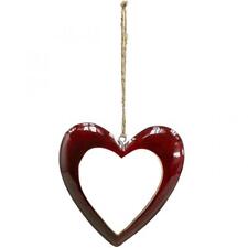 Dekoherz Holz rot 15cm